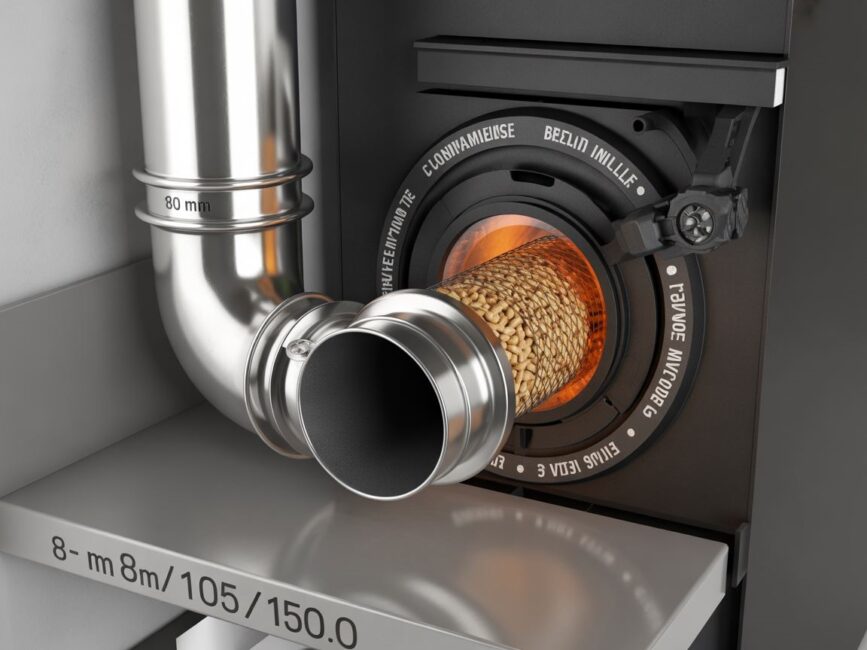 80 mm vs 100 mm flue