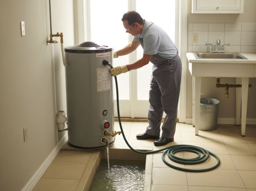 bezpieczne opróżnianie bojlera