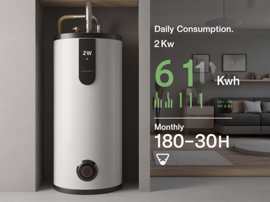 bojler 150l zużycie kWh