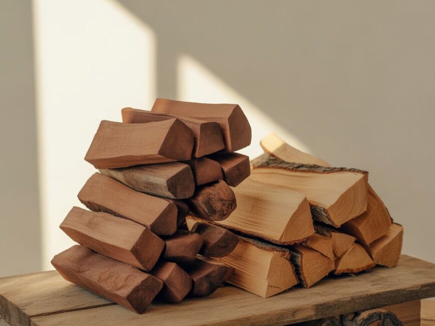 brykiet drzewny porównanie