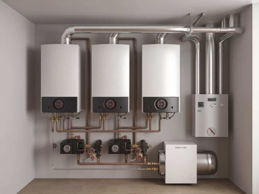 kotłownia gazowa blok