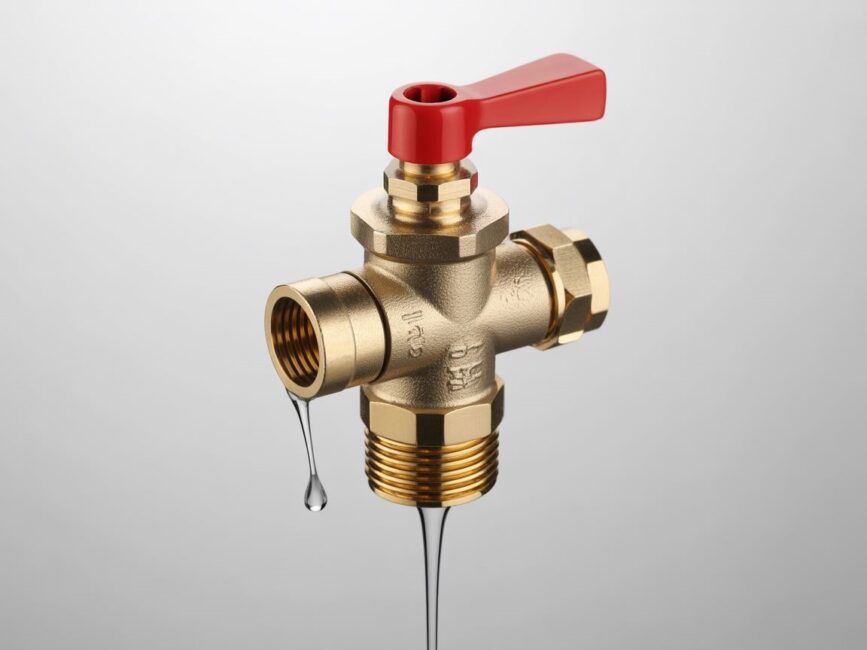 mosiężny zawór do podgrzewacza