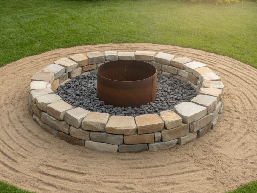 palenisko z kamienia