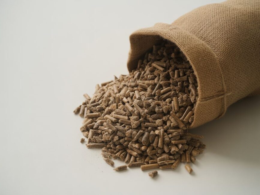 pellet z łuski słonecznikacmbiomass