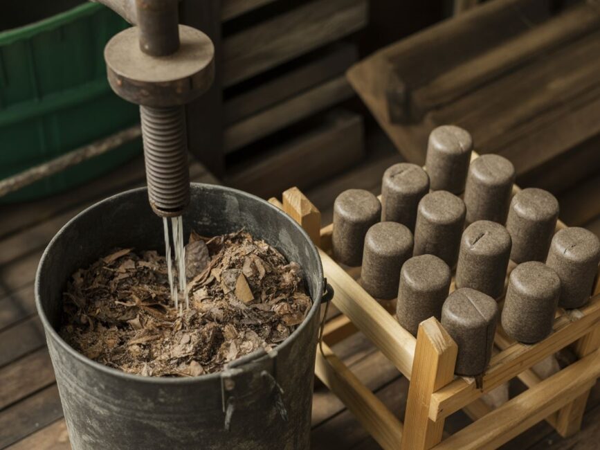 prasa do brykietu ręczna