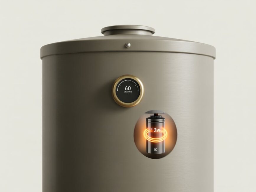 przekrój bojlera z grzałkąyoutubefcho