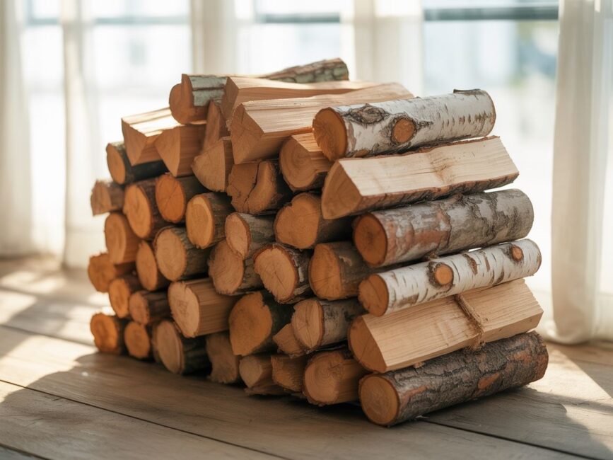 sezonowane drewno opałowe