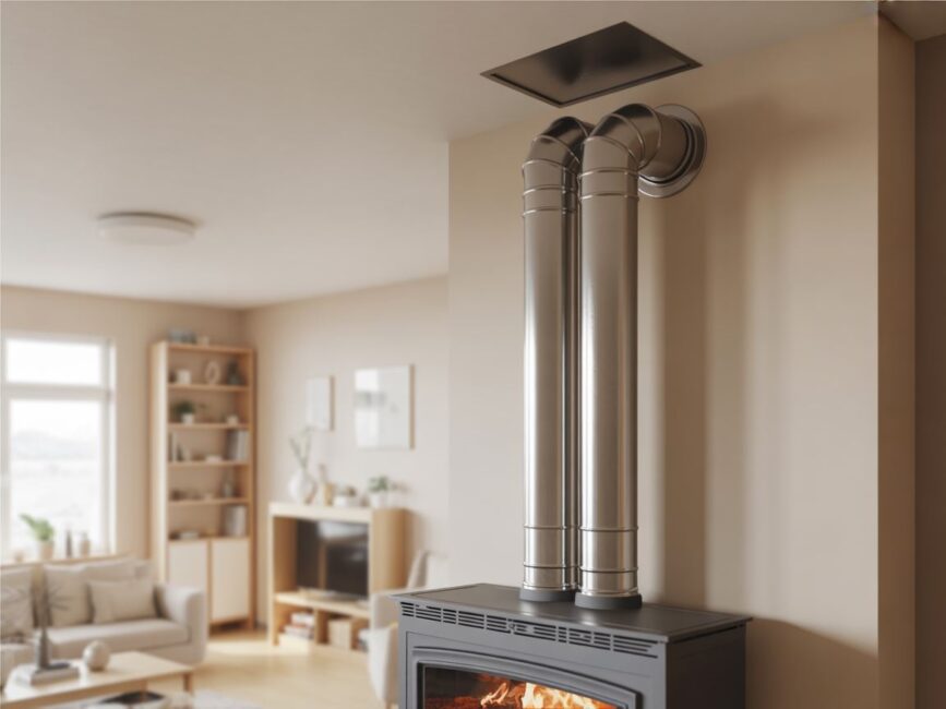 stalowy przewód kominowy