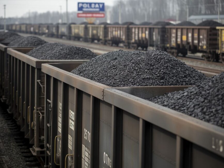 transport węgla kolejąbritannica+1
