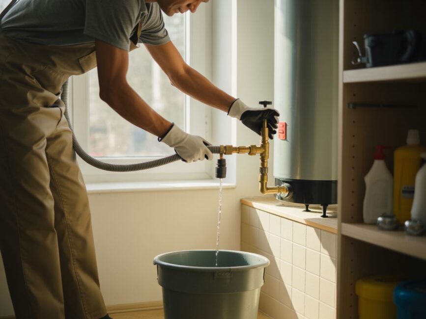 wyłączone zasilanie bojlera