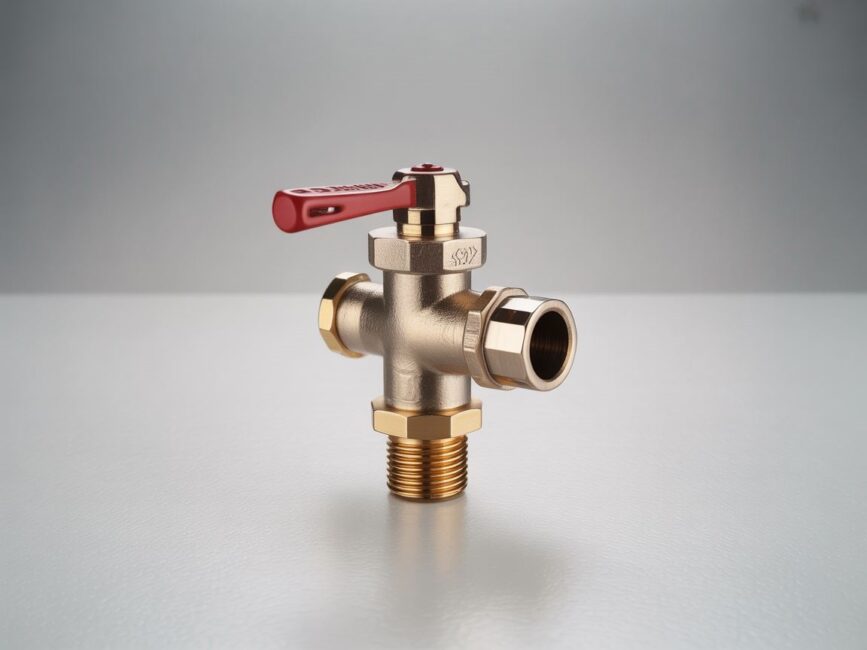 zawór zwrotny z upustem